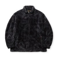  CALEE  NYLON RIP FLEECE TRACK TYPE JACKET ＜SNAKE PATTERN＞