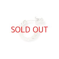 CALEE  SNAKE ROLL SILVER PIERCE ＜REGULAR＞ 