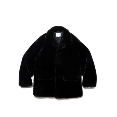 画像1: COOTIE  Faux Fur Car Coat