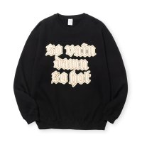  CALEE  "S.V.D.S.H" CREW NECK SW ＜NATURALLY PAINT DESIGN＞