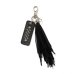 画像1: CALEE  LEATHER TASSEL KEY RING  (1)