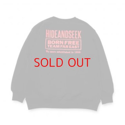 画像1: HIDE & SEEK  The H&S Sweat Shirt (24aw)