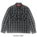 画像2: HIDE & SEEK  Wool Ombre Check L/S Jacket (2)