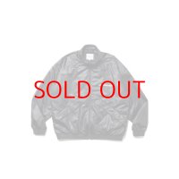 COOTIE  Damp Coated Satin Track Jacket