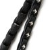 画像3: CALEE  CHAIN LEATHER NECK STRAP (3)