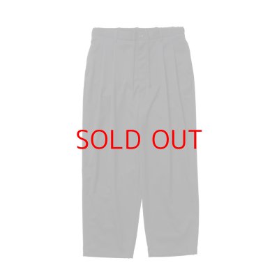 画像1: COOTIE  Comfort Merino Saxony 2 Tuck Wide Easy Trousers