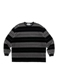 COOTIE  Velour Border L/S Tee