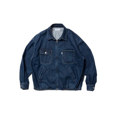 画像1: COOTIE  Denim Zip Up Work Jacket