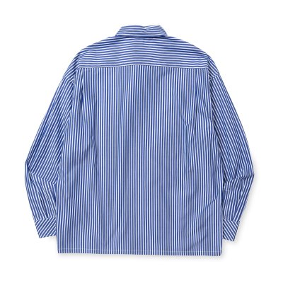 画像2: CALEE  STRIPE BOX L/S SH