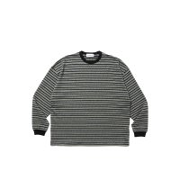 COOTIE  Jacquard Border L/S Tee