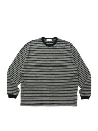 COOTIE  Jacquard Border L/S Tee