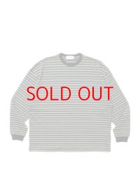 COOTIE  Jacquard Border L/S Tee