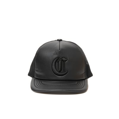 画像2: COOTIE  Faux Leather 5 Panel Mesh Cap