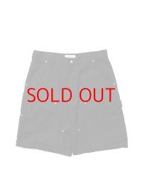 COOTIE  Abyss Dyed Duck Double Knee Painter Shorts