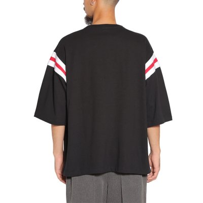 画像4: CALEE  VINTAGE TYPE RIB FOOT BALL TEE