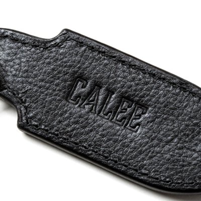 画像2: CALEE STUDS LEATHER KEY RING