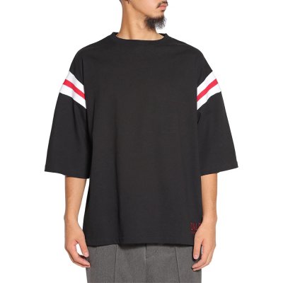画像3: CALEE  VINTAGE TYPE RIB FOOT BALL TEE