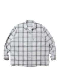 COOTIE  T/C Sucker Ombre Check L/S Shirt