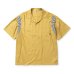 画像2: CALEE  VINTAGE TYPE RIB BOWLING SH (2)