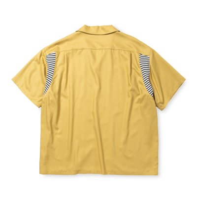 画像3: CALEE  VINTAGE TYPE RIB BOWLING SH