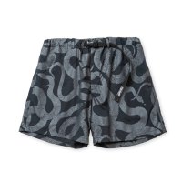 CALEE  DOTAIR®︎ SNAKE PATTERN EASY SHORTS ＜REFLECTOR＞