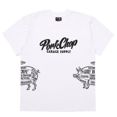 画像1: PORK CHOP  MULTI LOGOS TEE 2025