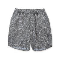 CALEE  SPIRAL JACQUARD CHAMBRAY EASY SHORTS