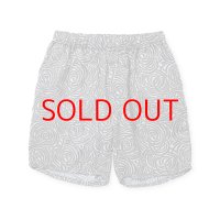 CALEE  SPIRAL JACQUARD CHAMBRAY EASY SHORTS