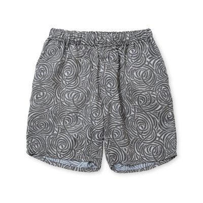 画像1: CALEE  SPIRAL JACQUARD CHAMBRAY EASY SHORTS