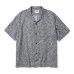 画像1: CALEE  SPIRAL JACQUARD CHAMBRAY S/S SH (1)