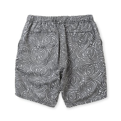 画像2: CALEE  SPIRAL JACQUARD CHAMBRAY EASY SHORTS