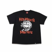 HIDE&SEEK  Wolf S/S Tee(Front)
