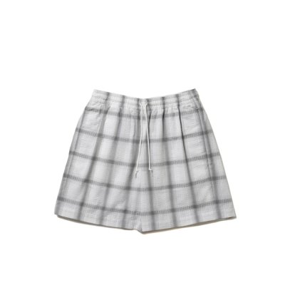 画像1: COOTIE  T/C Sucker Ombre Check Easy Shorts