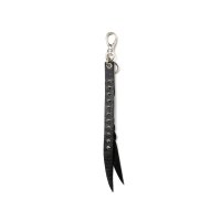 CALEE  STUDS & KNITTING LEATHER SHORT KEY RING ＜TYPE B＞