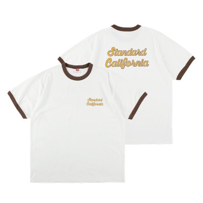 画像3: SD US Cotton Script Logo Ringer T