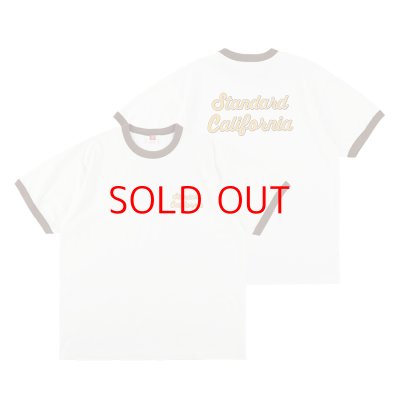 画像3: SD US Cotton Script Logo Ringer T