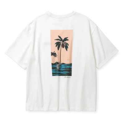 画像3: CALEE  × MIHO MURAKAMI DROP SHOULDER PRINT TEE