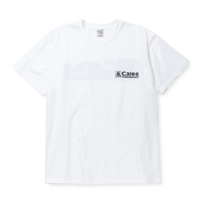 画像2: CALEE  STRETCH CAL NT LOGO TEE ＜NATURALLY PAINT DESIGN＞ CL-25SS006NT