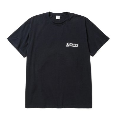 画像1: CALEE  STRETCH CAL NT LOGO TEE ＜NATURALLY PAINT DESIGN＞ CL-25SS006NT