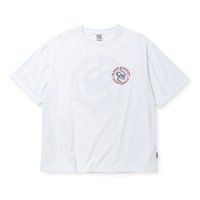 CALEE  MULTI FUNCTION LOGO S/S TEE ＜SNAKE LOGO REFLECTOR＞