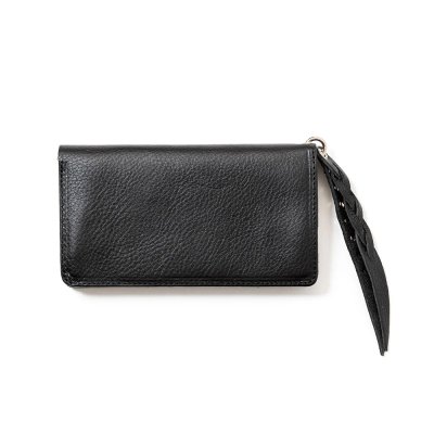 画像2: CALEE  PLANE LEATHER LONG WALLET ＜STUDS CHARM＞ 