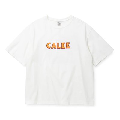 画像1: CALEE  VINTAGE TYPE SYNDICATE RETRO GIRL TEE ＜NATURALLY PAINT DESIGN＞