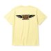 画像3: CALEE  BINDER NECK WING LOGO VINTAGE TEE ＜NATURALLY PAINT DESIGN＞ (3)