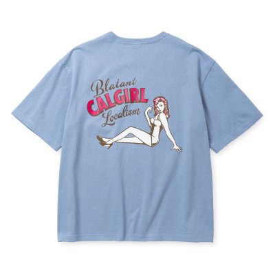 画像4: CALEE  VINTAGE TYPE SYNDICATE RETRO GIRL TEE ＜NATURALLY PAINT DESIGN＞