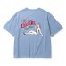 画像4: CALEE  VINTAGE TYPE SYNDICATE RETRO GIRL TEE ＜NATURALLY PAINT DESIGN＞ (4)