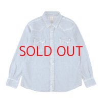 SD Denim Western Shirt Vintage Wash