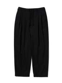 COOTIE  T/W Saxony 2 Tuck Wide Easy Trousers