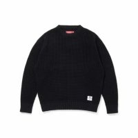 HIDE&SEEK  Heavy Waffle Knit Sweater