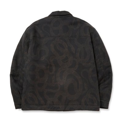 画像2: CALEE  JACQUARD SWINGTOP ＜SNAKE PATTERN＞