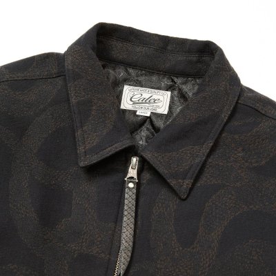 画像3: CALEE  JACQUARD SWINGTOP ＜SNAKE PATTERN＞